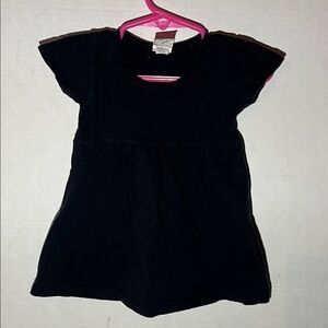 Classic Black Kids Casual Dress